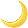 Moon cresent emoji